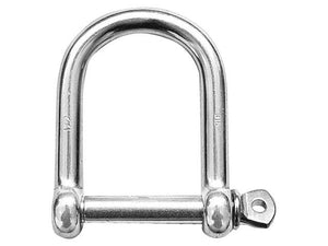 D-shackle stainless steel wide 8mm