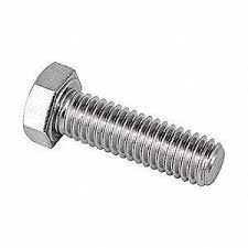 Stainless Steel AISI 304 hexagon bolts/screws (various sizes form 4mm - 10mm)