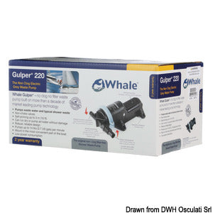 WHALE Gulper pump 220 12V