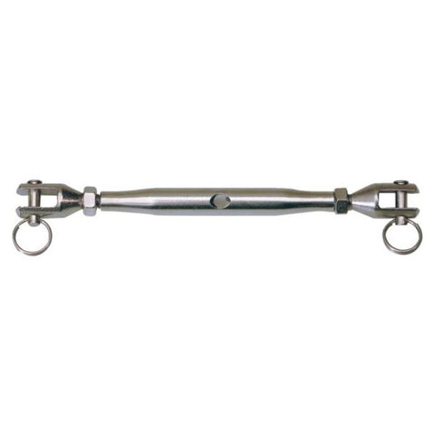 Rigging Bottle Screw with Fork Clevis Pin Ends Stainless Steel (Various Sizes)