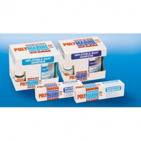Polymarine Inflatable Boat Adhesive, PVC 2 Part Adhesive - 250ml Tin & 10ml cure