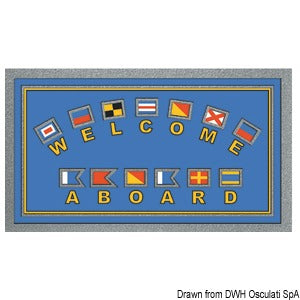 Welcome Aboard Doormat