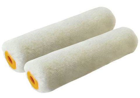 Stanley Tools Mini Mohair Gloss Sleeve 100mm (4inch) 2 Pack